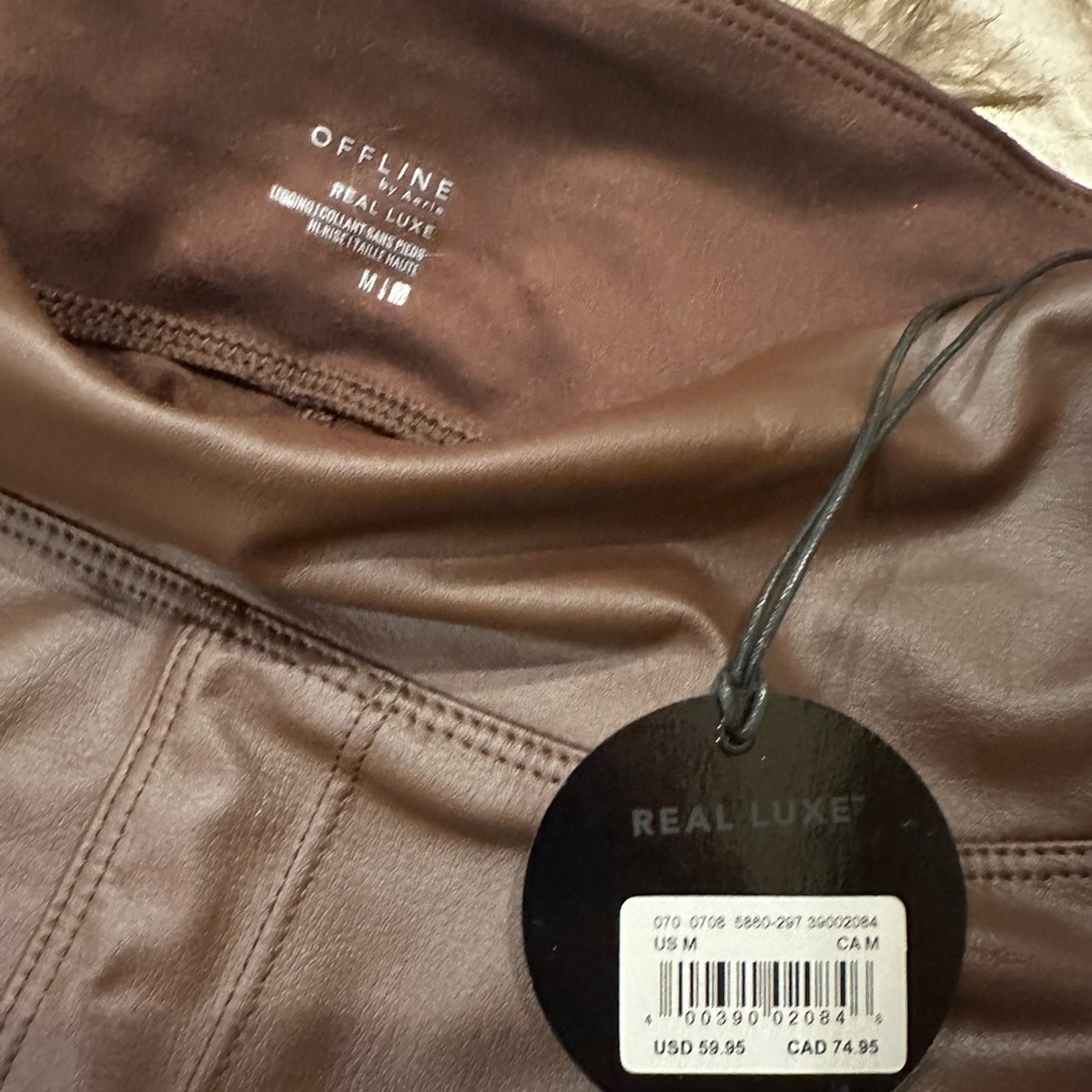 Offline Real Luxe Brown Leggings